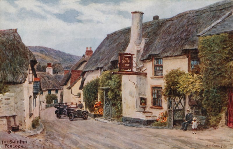 The Ship Inn, Porlock de Alfred Robert Quinton