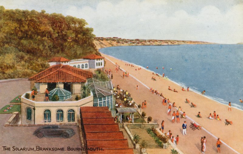 O solário, Branksome, Bournemouth de Alfred Robert Quinton
