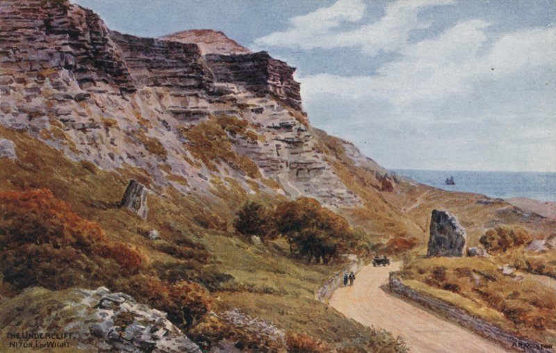 O Undercliff, Niton, eu do Wight de Alfred Robert Quinton