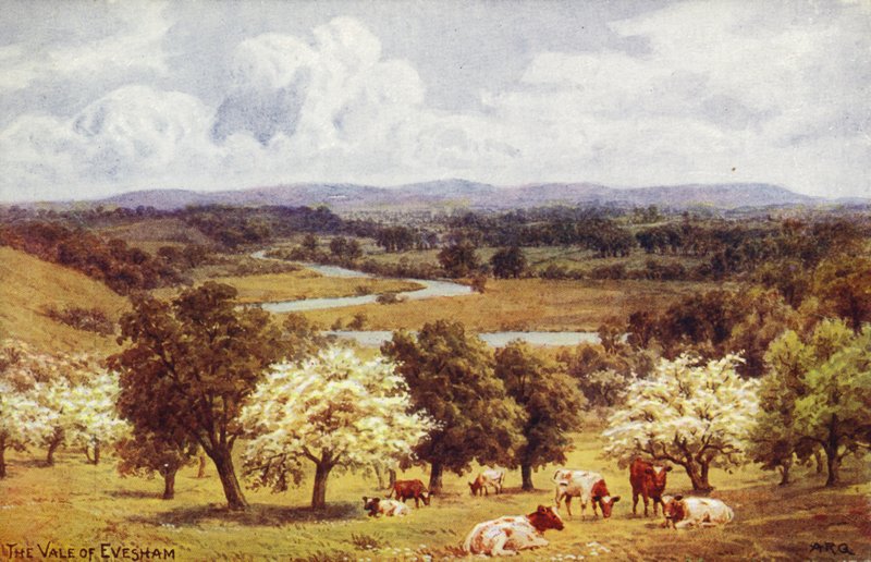 O Vale do Evesham de Alfred Robert Quinton