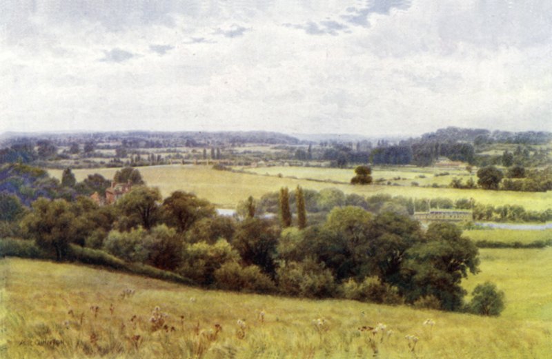 O Vale do Shiplake, de Hennerton de Alfred Robert Quinton