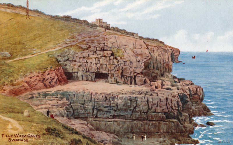 Cavernas de Tilly Whim, Swanage de Alfred Robert Quinton