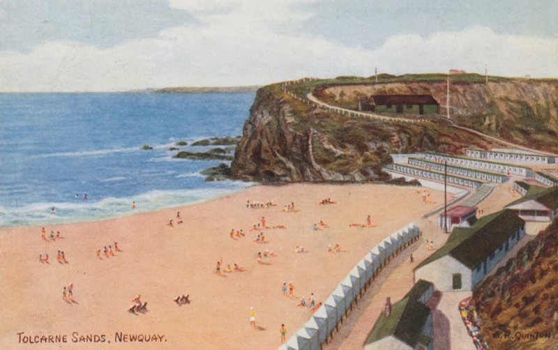 Tolcarne Sands, Newquay de Alfred Robert Quinton