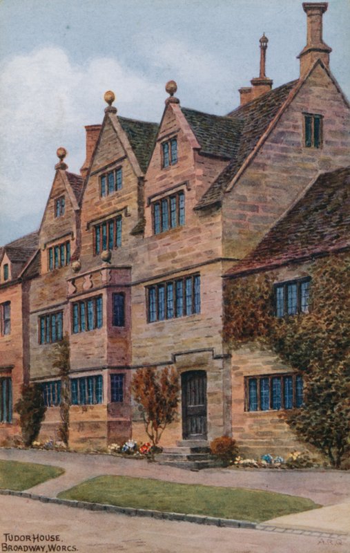 Casa de Tudor, Broadway, Worcs de Alfred Robert Quinton