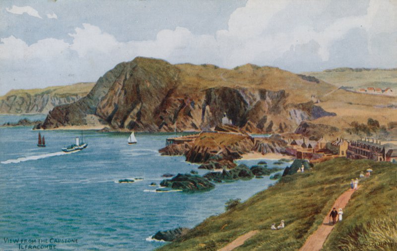 Vista do Capstone, Ilfracombe de Alfred Robert Quinton