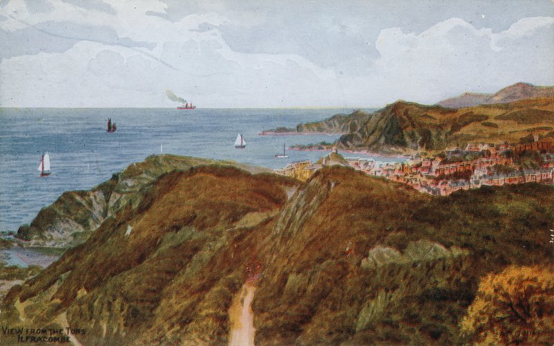 Vista dos Tors, Ilfracombe de Alfred Robert Quinton