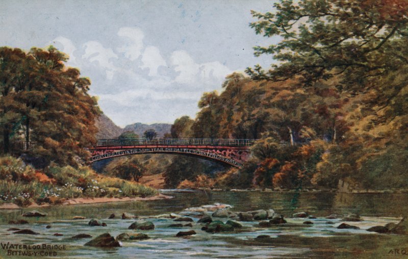 Ponte de Waterloo, Bettws-y-Coed de Alfred Robert Quinton