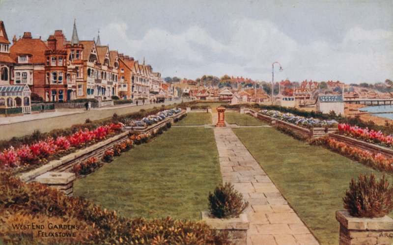 Jardins do West End, Felixstowe de Alfred Robert Quinton