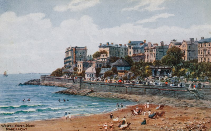 Weston-Super-Mare, Madeira Cove  de Alfred Robert Quinton