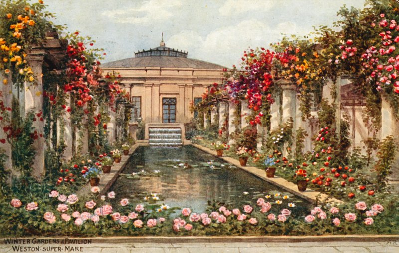 Jardins de Inverno e Pavilhão, Weston-Super-Mare de Alfred Robert Quinton