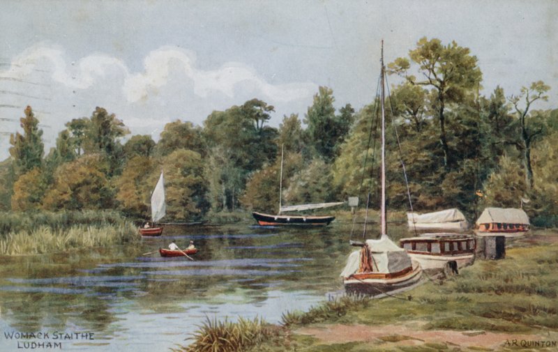 Womack Staithe, Ludham de Alfred Robert Quinton