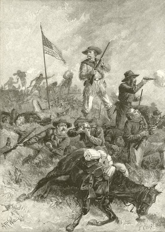 Última luta de Custer de Alfred Rudolph Waud