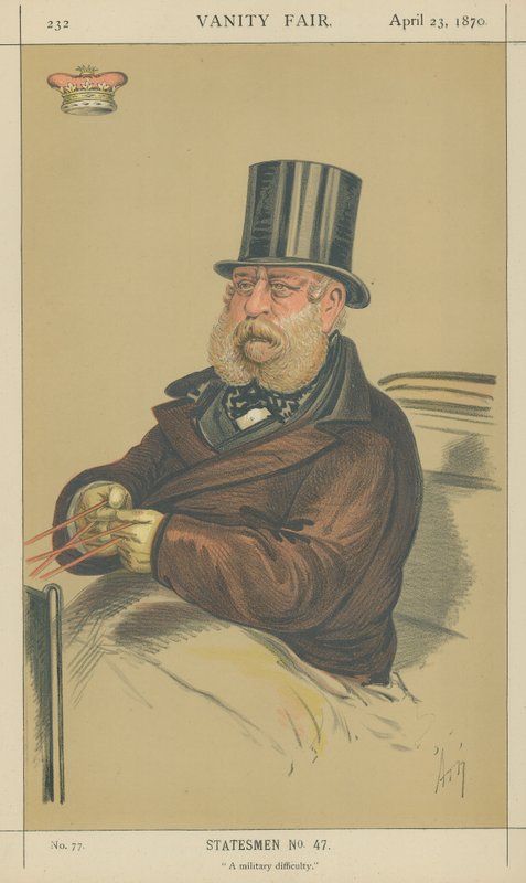 HRH O Duque de Cambridge (cor litho) de Alfred Thompson