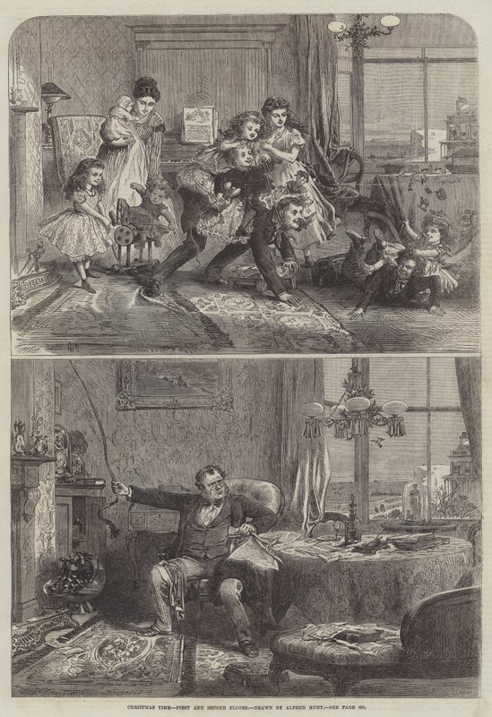 Natal, primeiro e segundo andares de Alfred William Hunt