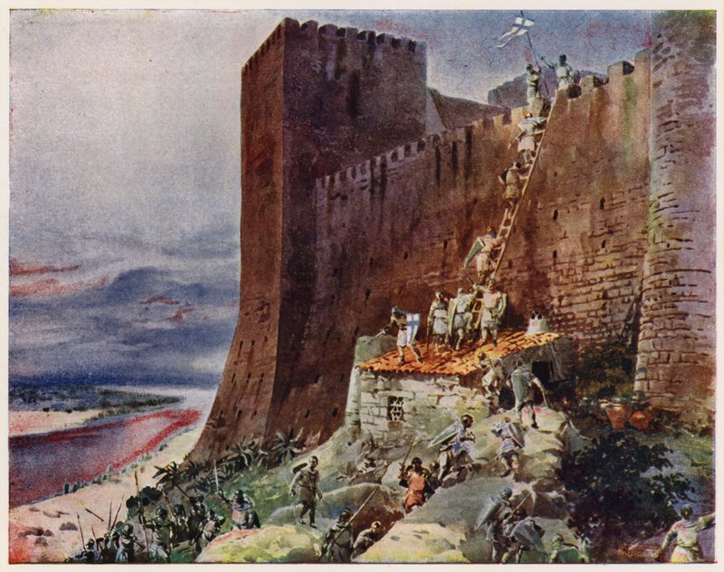 Captura de Santarém, Portugal de Alfredo Roque Gameiro