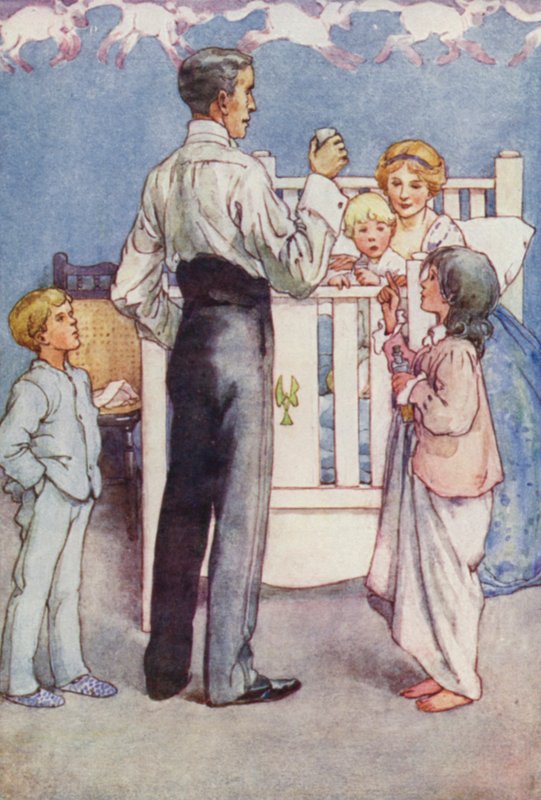 Sr. Darling apenas a fingir (cor litho) de Alice Bolingbroke (after) Woodward