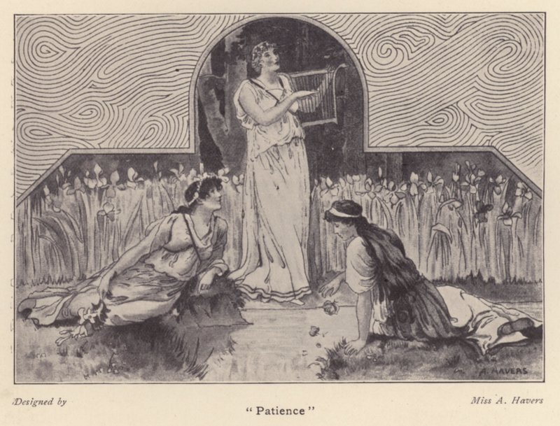 "Paciência" (litho) de Alice Havers