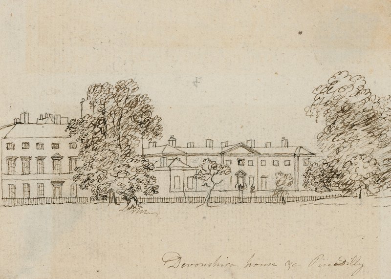 Devonshire House, Piccadilly, Londres de Alois Schonn