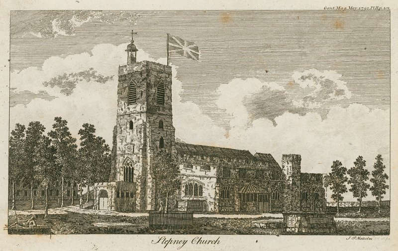 Igreja de Stepney, Londres de Alois Schonn