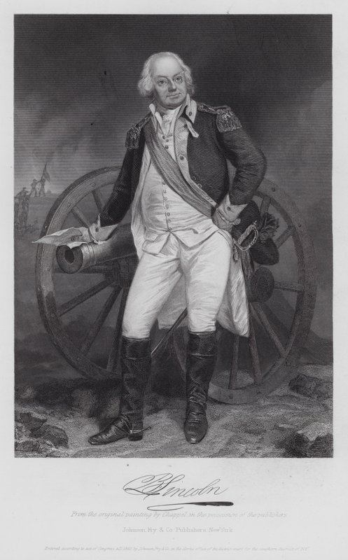 Benjamin Lincoln (gravura) de Alonzo (after) Chappel