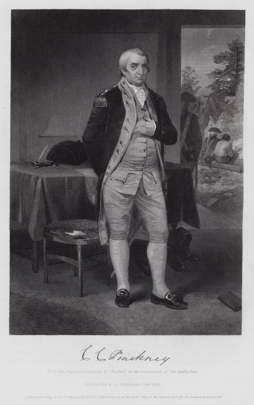 Charles Cotesworth Pinckney (gravura) de Alonzo (after) Chappel