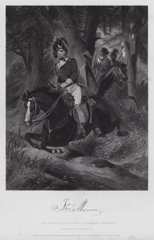 Francis Marion (gravura) de Alonzo (after) Chappel