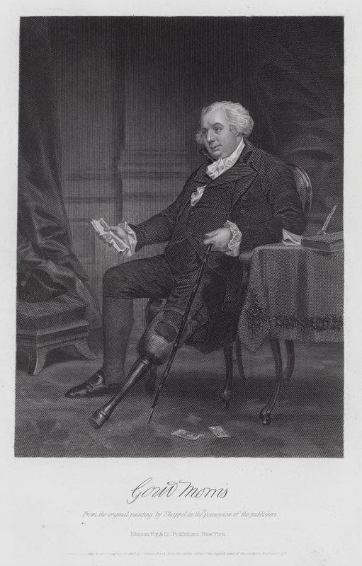 Gouvernour Morris (gravura) de Alonzo (after) Chappel