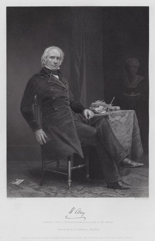 Henry Clay (gravura) de Alonzo (after) Chappel