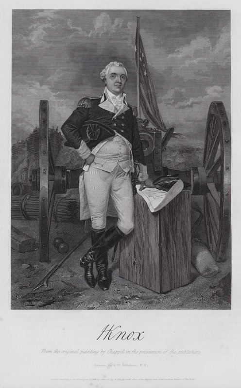 Henry Knox (gravura) de Alonzo (after) Chappel
