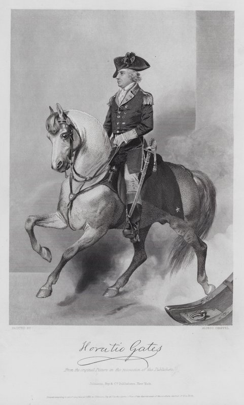 Horatio Gates (gravura) de Alonzo (after) Chappel