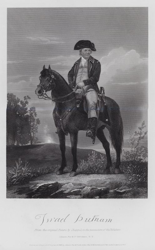 Israel Putnam (gravura) de Alonzo (after) Chappel