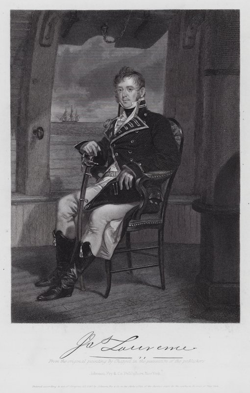 James Lawrence (gravura) de Alonzo (after) Chappel