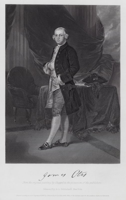James Otis (gravura) de Alonzo (after) Chappel
