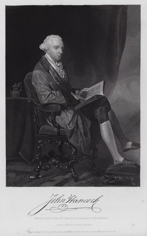 John Hancock (gravura) de Alonzo (after) Chappel