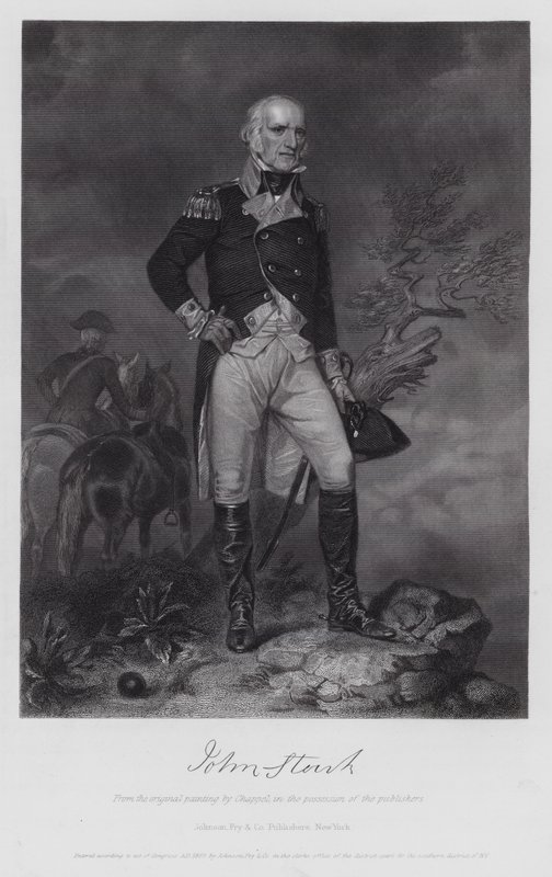 John Stark (gravura) de Alonzo (after) Chappel
