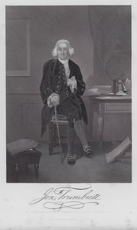 Jonathan Trumbull (gravura) de Alonzo (after) Chappel