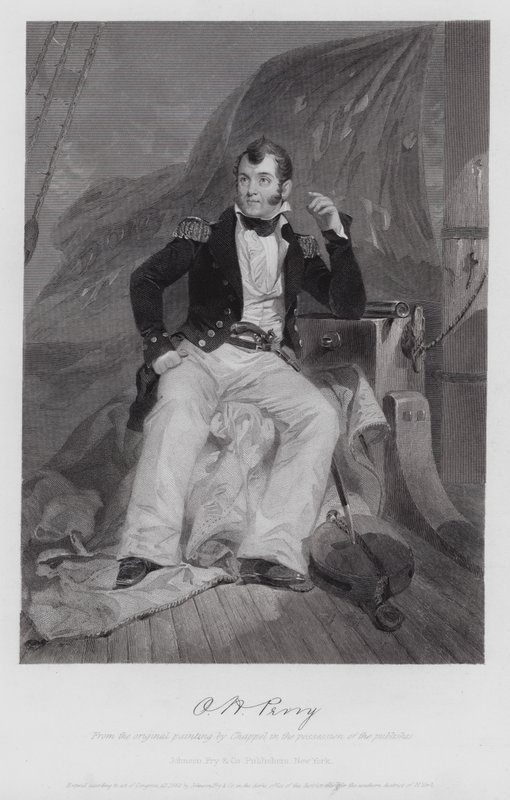 Oliver Hazard Perry (gravura) de Alonzo (after) Chappel