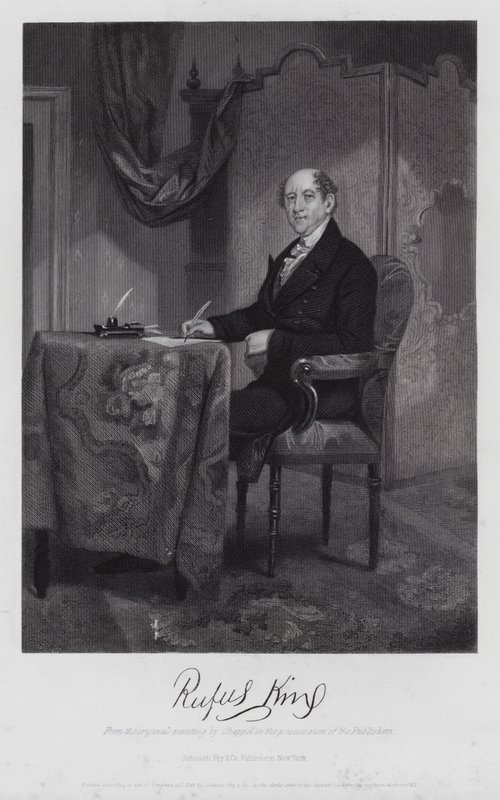 Rufus King (gravura) de Alonzo (after) Chappel
