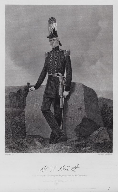 William Jenkins Worth (gravura) de Alonzo (after) Chappel