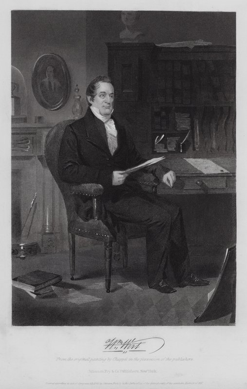 William Wirt (gravura) de Alonzo (after) Chappel