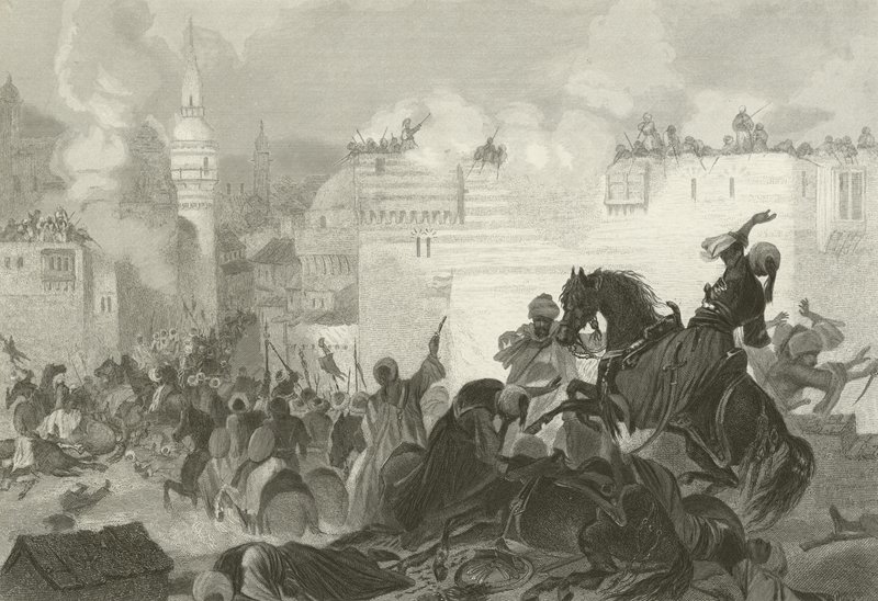 Massacre dos Memlooks, Egito, 1811 de Alonzo Chappel