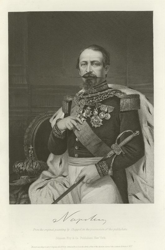Napoleão III de Alonzo Chappel