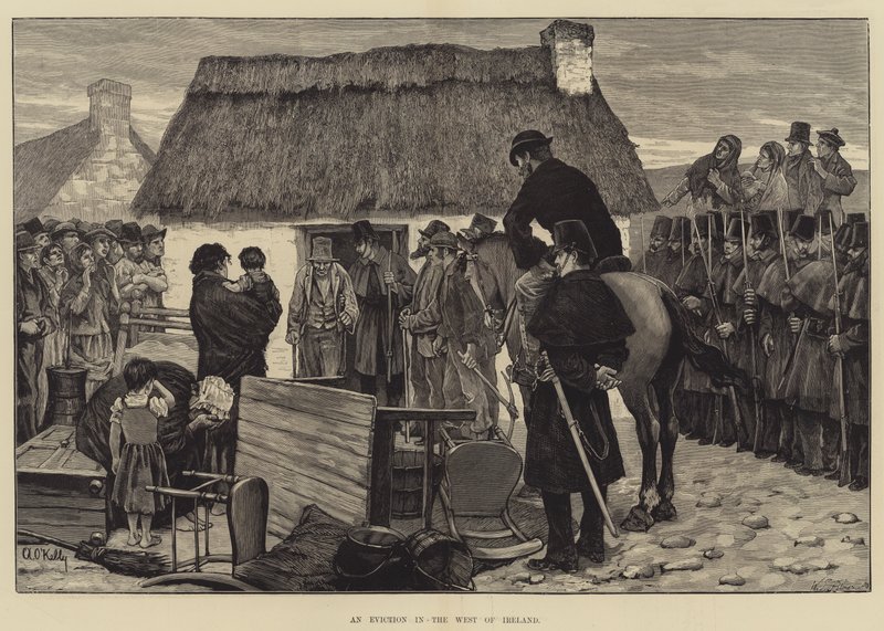Um despejo no oeste da Irlanda de Aloysius O