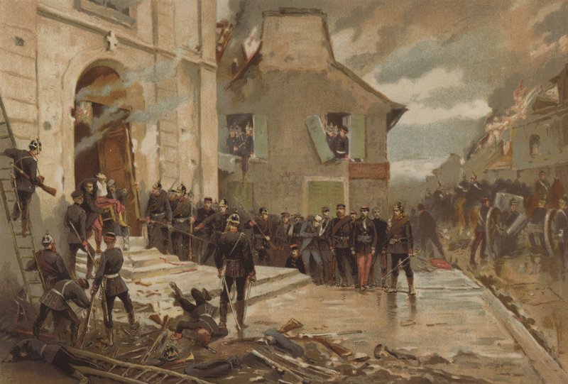 O Bourget, 30 de outubro de 1870 de Alphonse Marie de Neuville