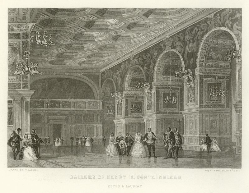 Galeria de Henrique II, Fontainbleau de Alphonse Marie de Neuville