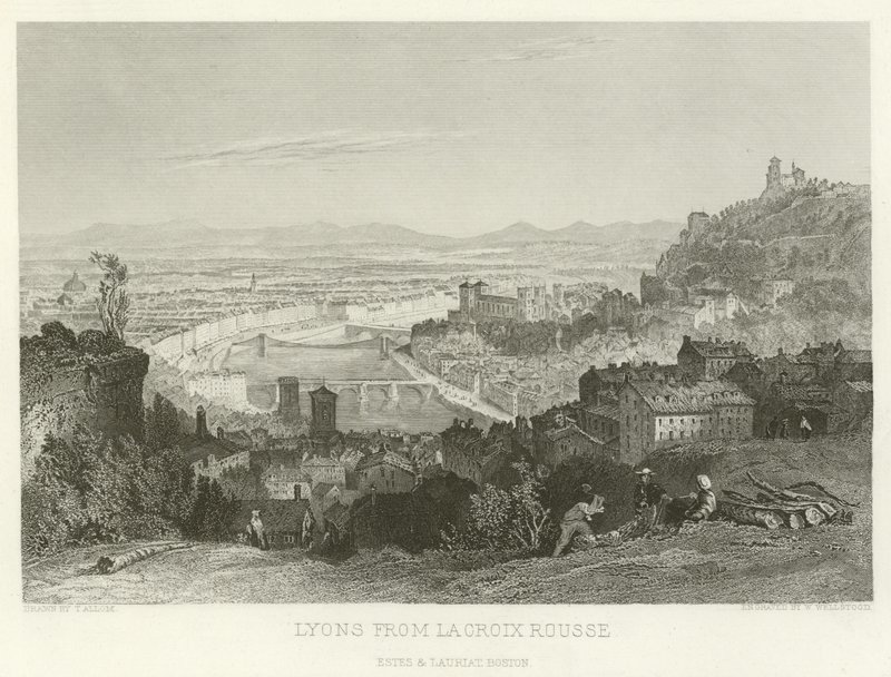 Lyons de La Croix Rousse de Alphonse Marie de Neuville