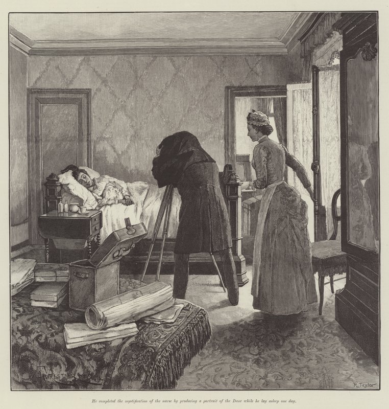 Amor cego, por Wilkie Collins de Amedee Forestier
