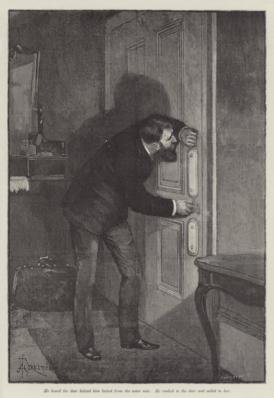 Amor cego, por Wilkie Collins de Amedee Forestier