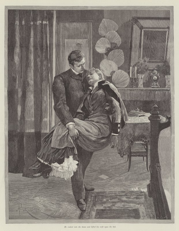 Amor cego, por Wilkie Collins de Amedee Forestier
