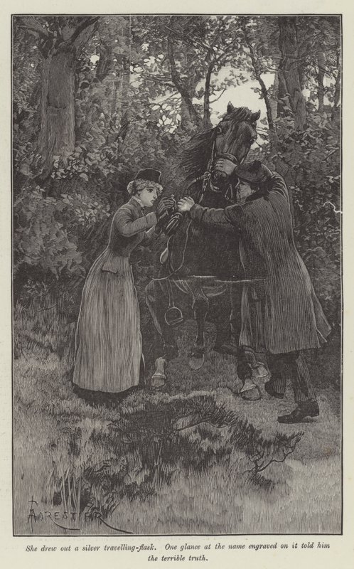 Amor cego, por Wilkie Collins de Amedee Forestier